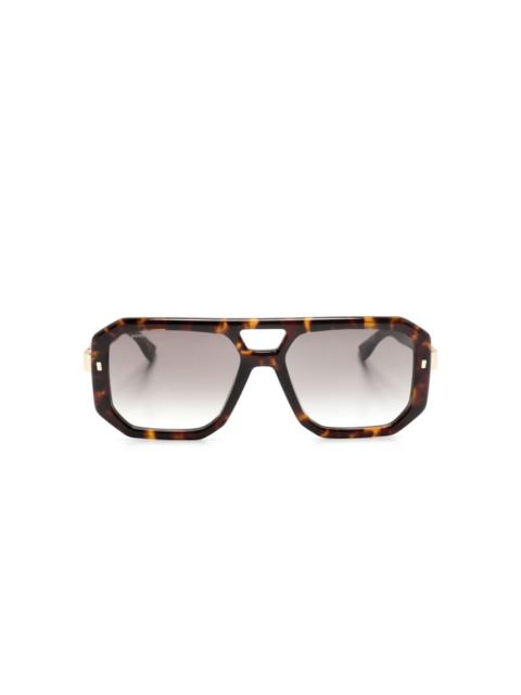 DSQUARED2 tortoiseshell square-frame sunglasses