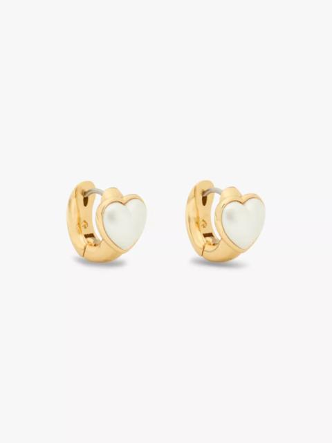 kate spade Keep Sparkling Heart Huggies