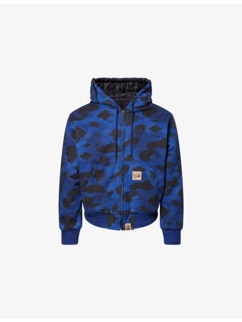 A BATHING APE® Solid 1st Camouflage-Print Reversible Cotton Jacket