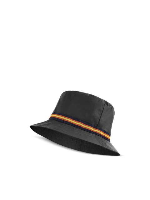 K-WAY stripe-detail bucket hat