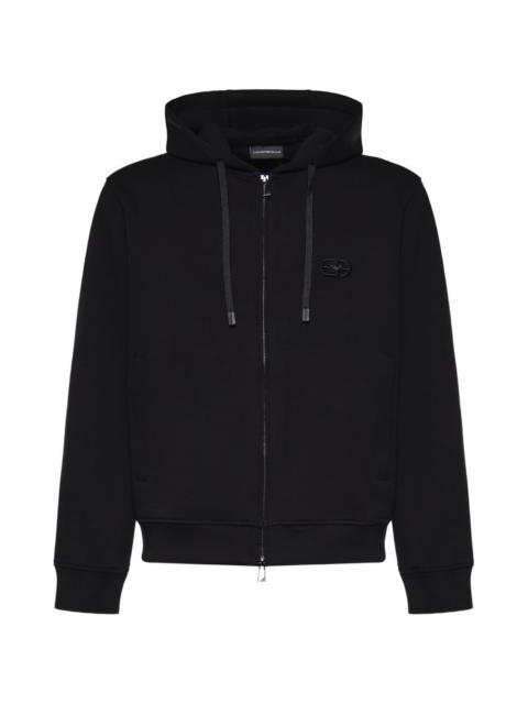 EMPORIO ARMANI zip-up hoodie