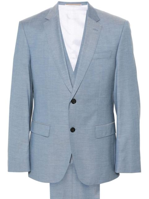 BOSS single-breasted slim-fit suit