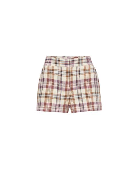 VERONICA BEARD ALLEN PLAID SHORT