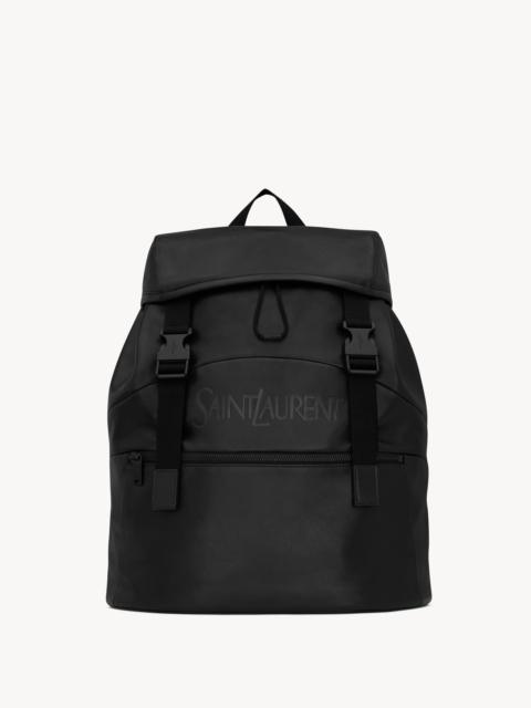 SAINT LAURENT SAINT LAURENT BACKPACK IN GRAINED LEATHER