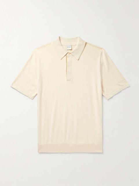 Paul Smith Logo-Embroidered Organic Cotton Polo Shirt