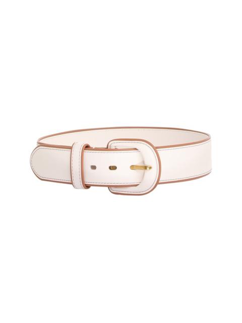 Zimmermann CONTRAST LEATHER WAIST BELT