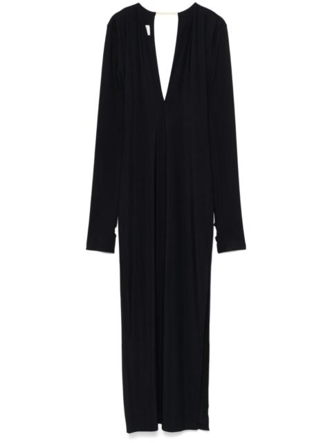 MM6 Maison Margiela V-neck maxi dress