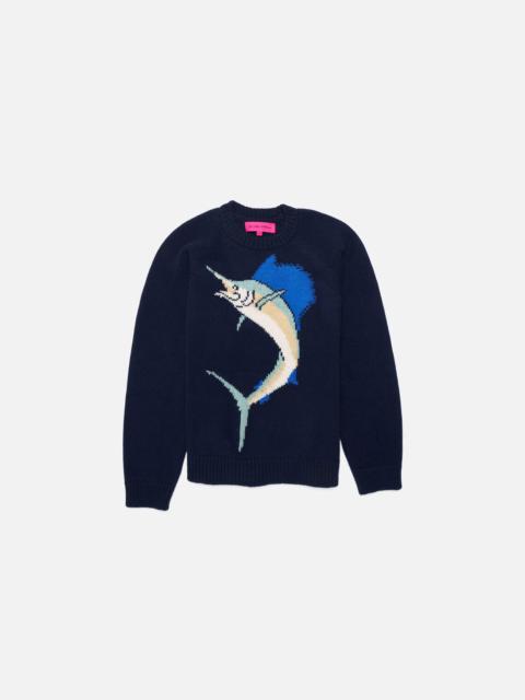 The Elder Statesman SAILFISH RAGLAN CREW