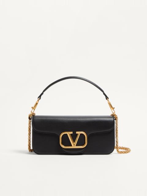 Valentino VALENTINO GARAVANI LOCÒ CALFSKIN SHOULDER BAG