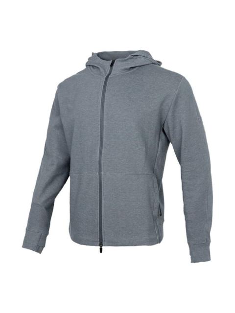 Nike Nike Yoga Full-length zipper Cardigan hooded Sports Jacket Gray CU6261-068