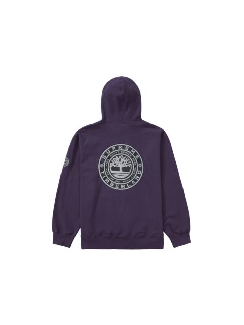 Supreme Supreme Timberland Hooded Sweatshirt Dusty Purple
