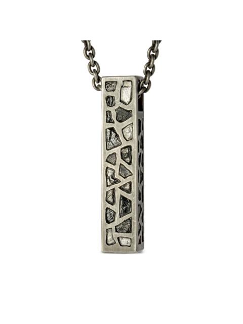 Parts of Four Cuboid diamond pendant necklace