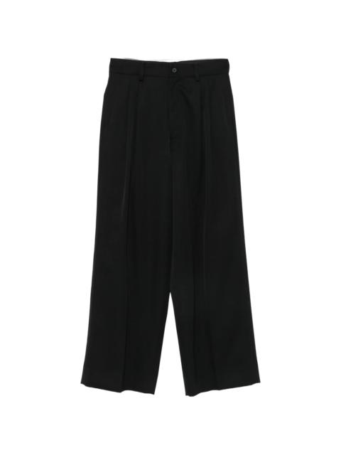 ssstein Ssstein Pleated Wide-leg Trousers