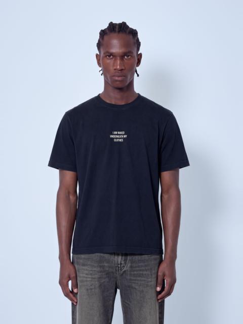 VETEMENTS I Am Naked Under My Clothes Regular Fit T-Shirt