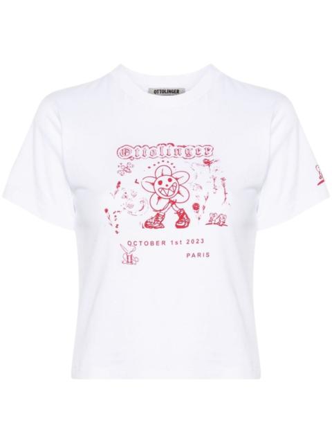 OTTOLINGER logo-print cotton T-shirt
