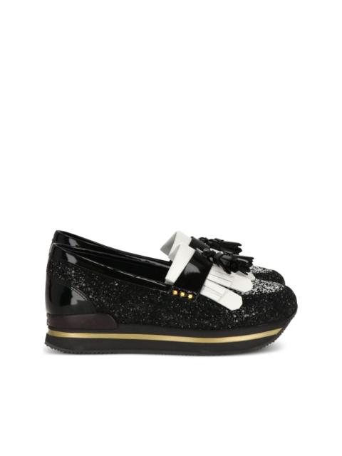 HOGAN platform tassel loafers