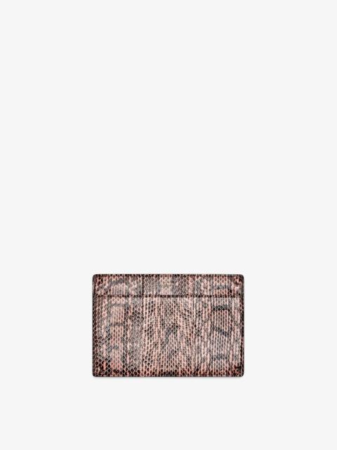 FENDI Accessory pocket in pink elaphe