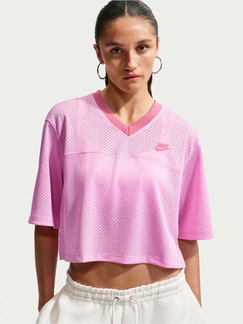 Nike Nike Sportswear Women's Oversized Heritage Cropped Mesh Jersey