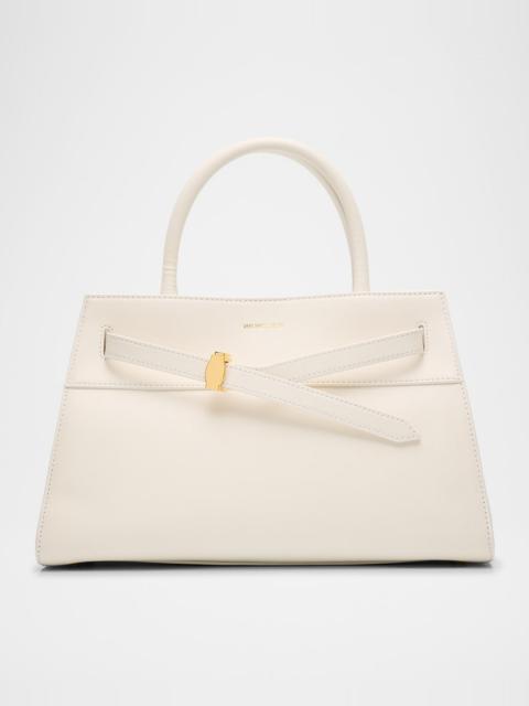 VERONICA BEARD Dash Buckle Leather Crossbody Bag