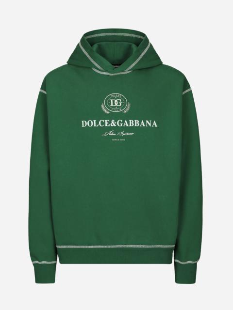 Hoodie with Dolce&Gabbana print