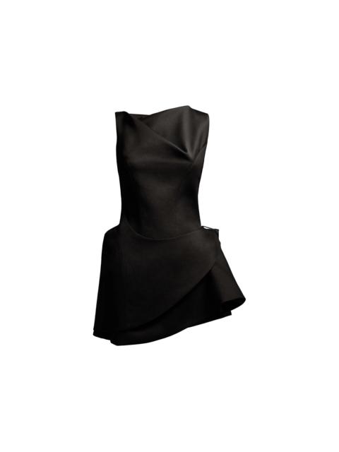 MUGLER Mugler H&M Wool Mini Dress Black