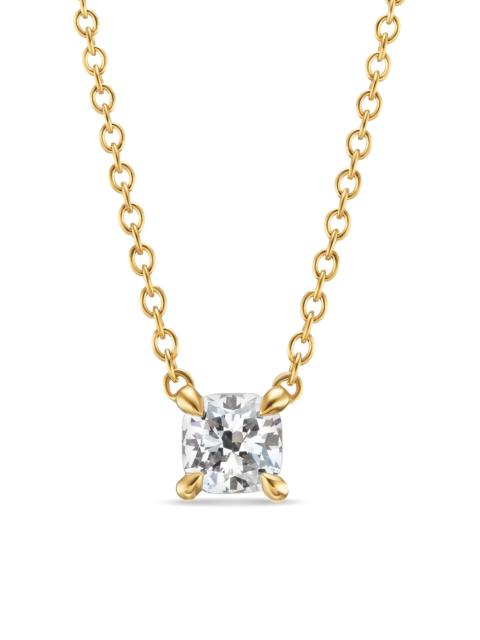 DAVID YURMAN Women's Micro Chatelaine Pendant Necklace in 18K Yellow Gold with Diamond, 4.6MM - Diamond
