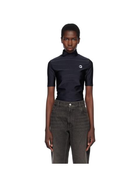 COPERNI Black High Neck Fitted Top