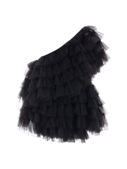 Molly Goddard Lisa ruffled one-shoulder top