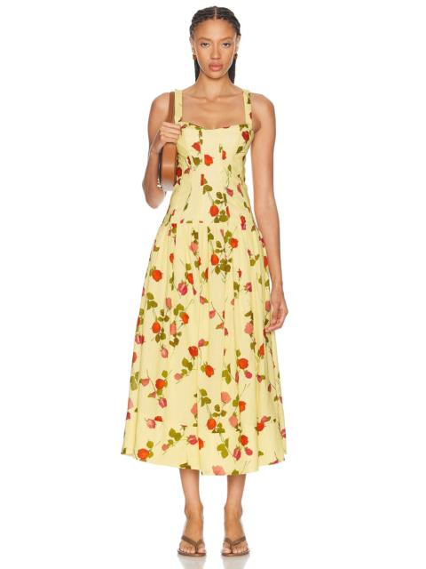 NICHOLAS Makenna Drop Waist Corset Dress