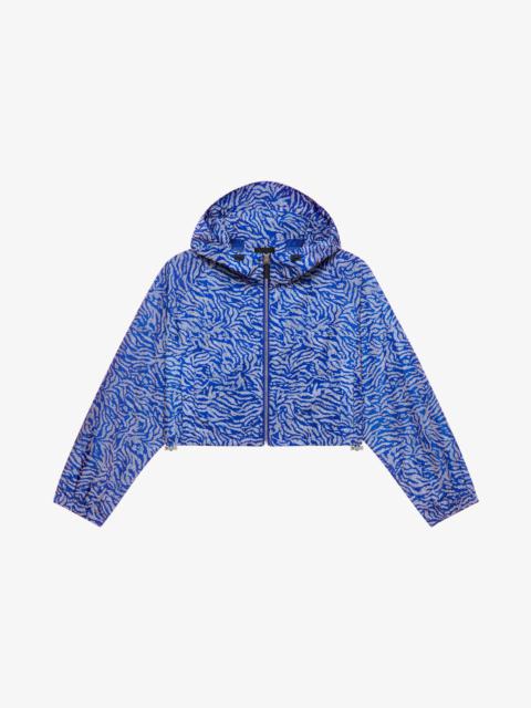 Givenchy SHORT WINDBREAKER IN PRINTED NYLON