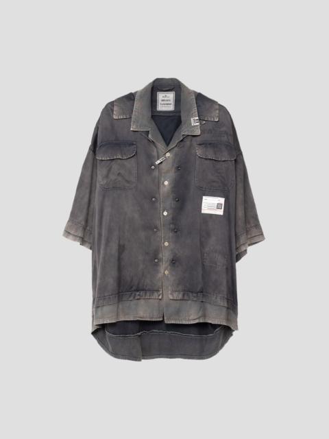 Maison MIHARAYASUHIRO DOUBLE LAYERED S/S SHIRT