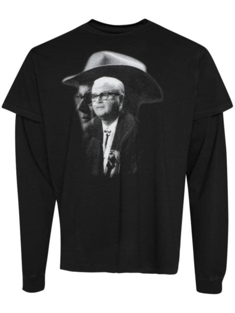 Enfants Riches Déprimés Texas Pastor Assemblage LS cotton T-shirt
