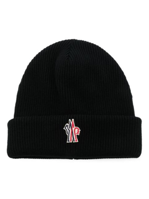 Moncler Grenoble Logo-patch Beanie Hat
