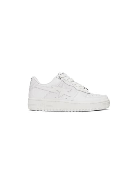 A BATHING APE® White STA #6 Sneakers