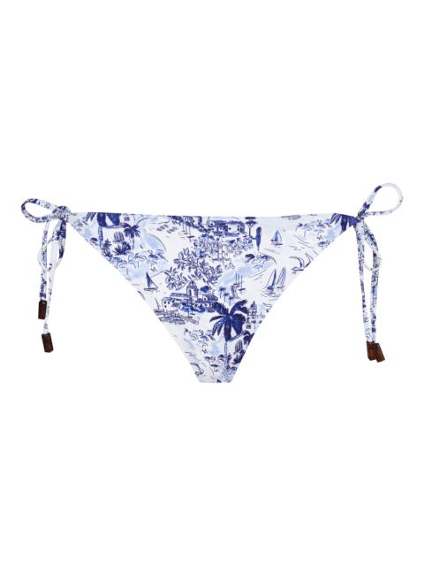 Vilebrequin Women Side Tie Bikini Bottom Riviera