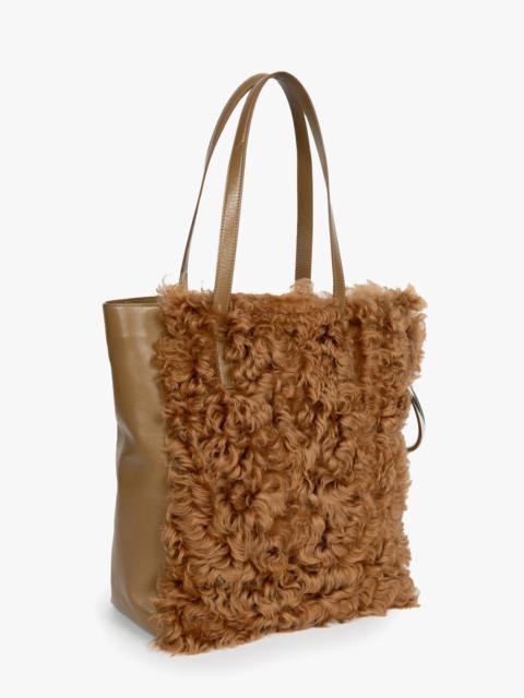 Dries Van Noten SHEARLING RING TOTE