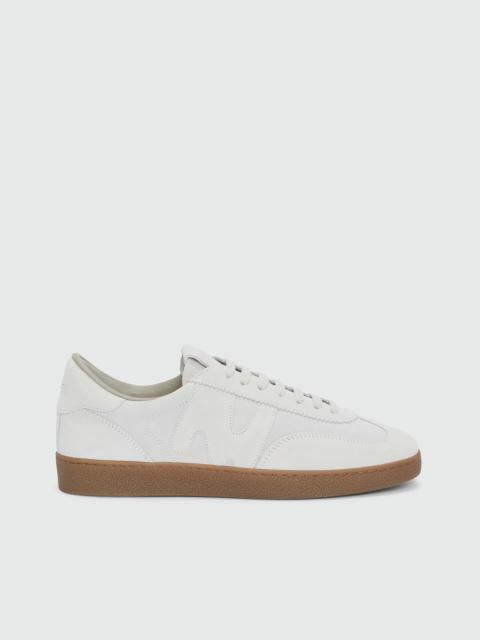 MSGM Off-white Retro Trainer suede sneakers