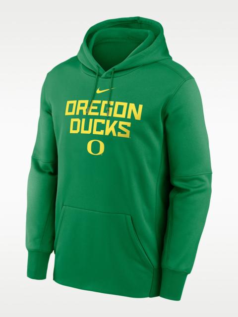 Nike Oregon Team Stacked Men’s Nike Therma College Pullover Hoodie