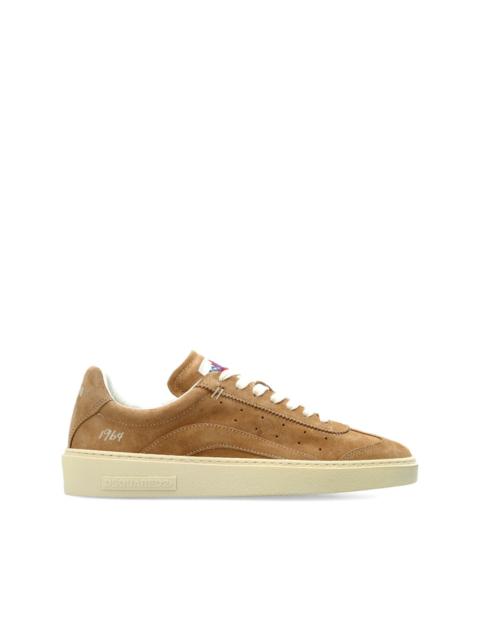 DSQUARED2 perforated suede sneakers