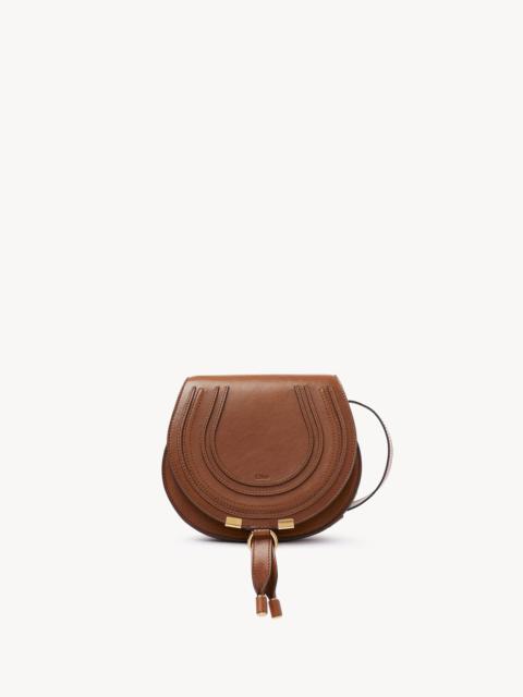 Chloé SMALL MARCIE SADDLE BAG IN SHINY LEATHER