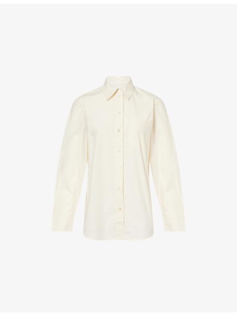 SKALL Nicci Relaxed-Fit Cotton-Poplin Shirt