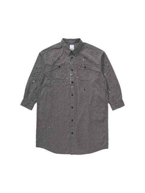 visvim CHAMBRAY DRESS W GREY