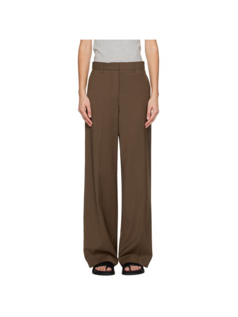 MATTEAU Brown Tailored Trousers
