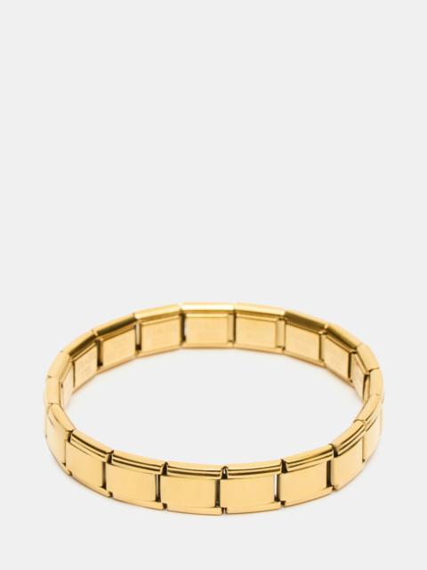 STEVE MADDEN LINK STRETCH BRACELET GOLD