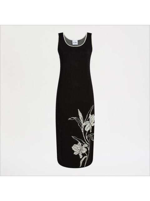 Sam Edelman Knit Floral Maxi Dress