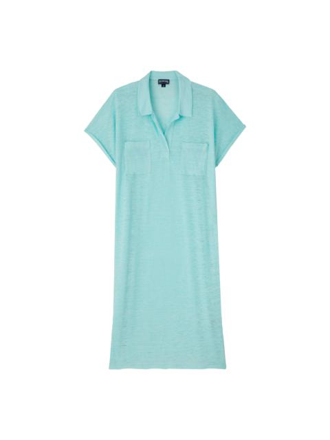 Vilebrequin Women Linen Long Polo Dress Solid