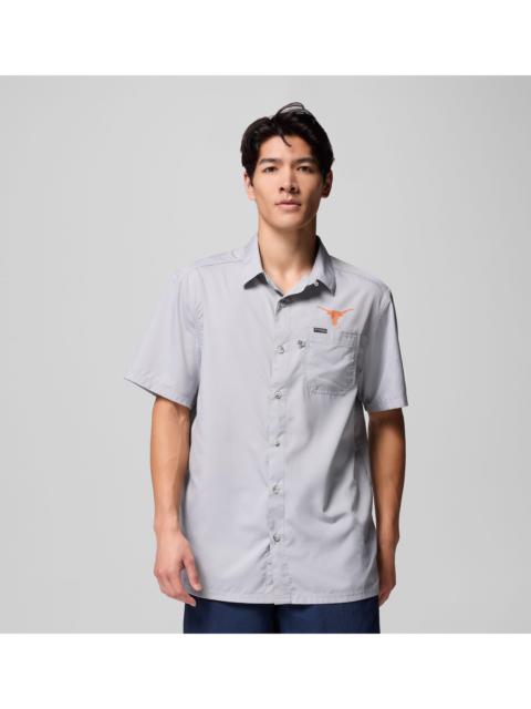 Columbia Men's Collegiate PFG Slack Tide Camp Shirt - Texas