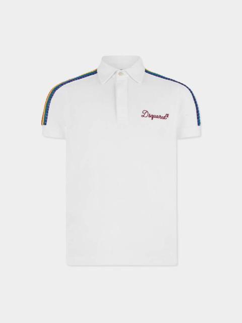 DSQUARED2 BE PROUD COOL FIT POLO