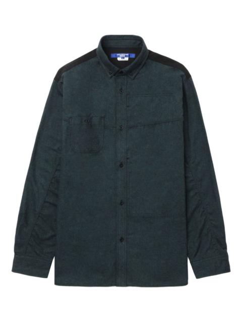 Junya Watanabe MAN check-panel shirt