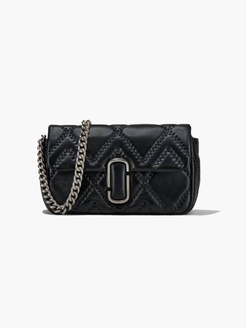 THE QUILTED LEATHER J MARC LARGE SHOULDER BAG